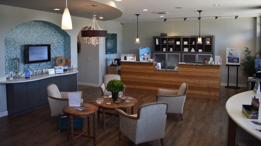 Lobby and waiting area at Ageless Remedies of Roswell
