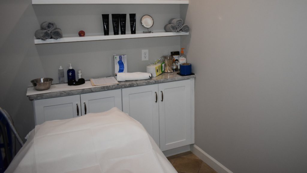Treatment room at Ageless Remedies of Roswell
