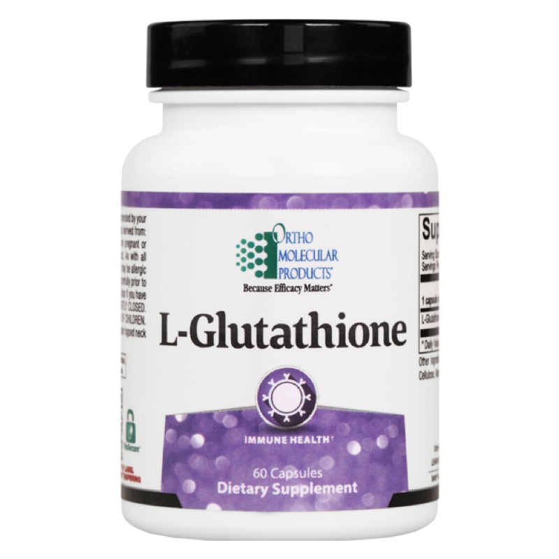 ortho molecular products glutathione Ortho Molecular L-Glutathione