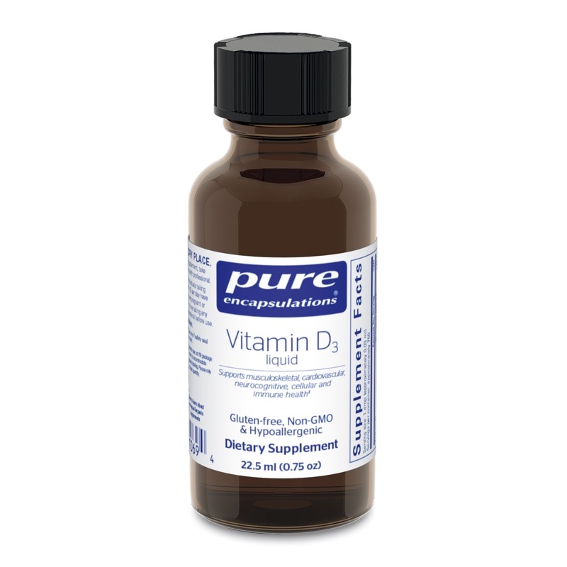 Pure Encapsulations Vitamin D3 Liquid