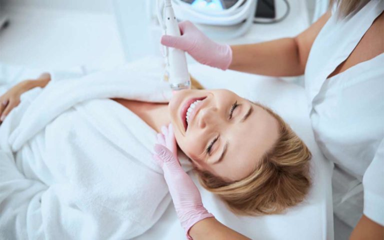 Woman getting microneedling - What Are The Benefits of Microneedling